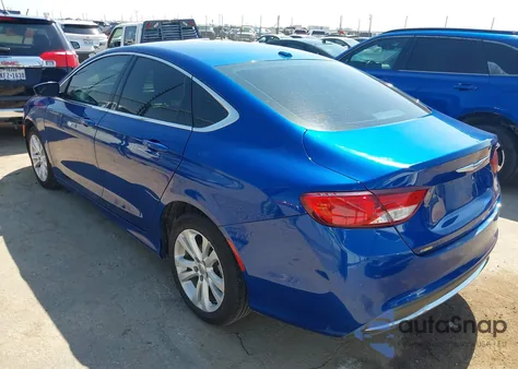 2015 Chrysler 200 Limited из США, поврежденный, VIN 1C3CCCAB5FN681309